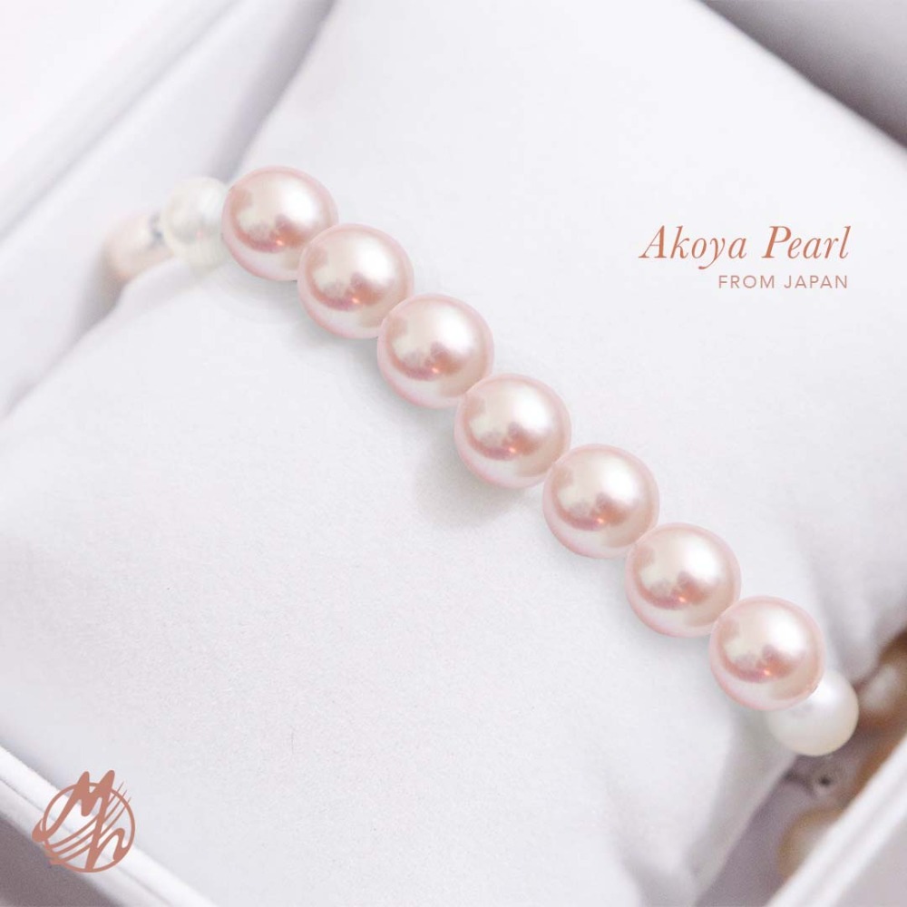 Pearl Bracelets with Silver Closure